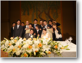 田しまさん結婚式３
